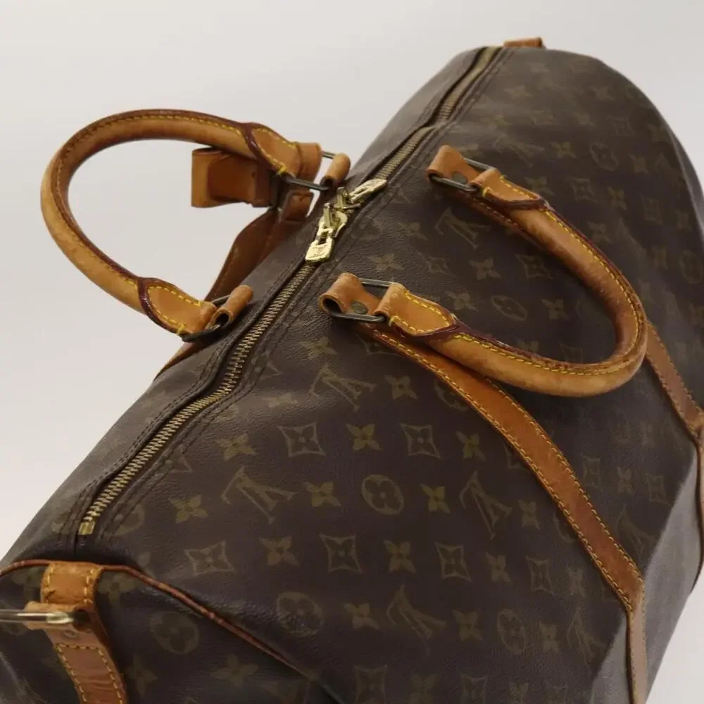 LOUIS VUITTON Monogram Keepall Bandouliere 50 Boston Bag M41416
